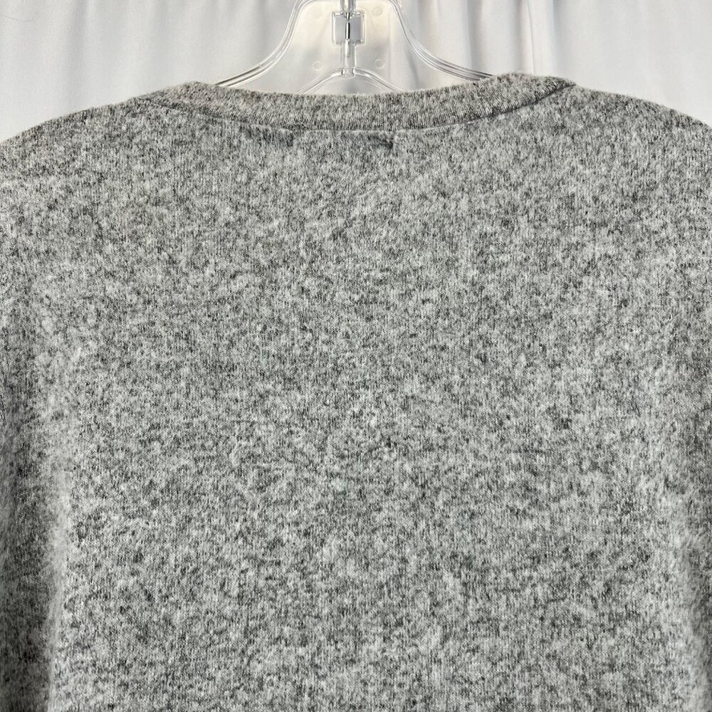 By & By Women’s Knotted Hem Pullover Sweater Gray Size XL Soft - Picture 5 of 8